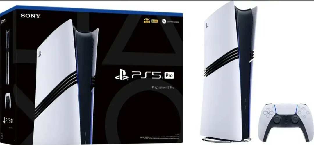 Console PlayStation 5 Pro com controle DualSense