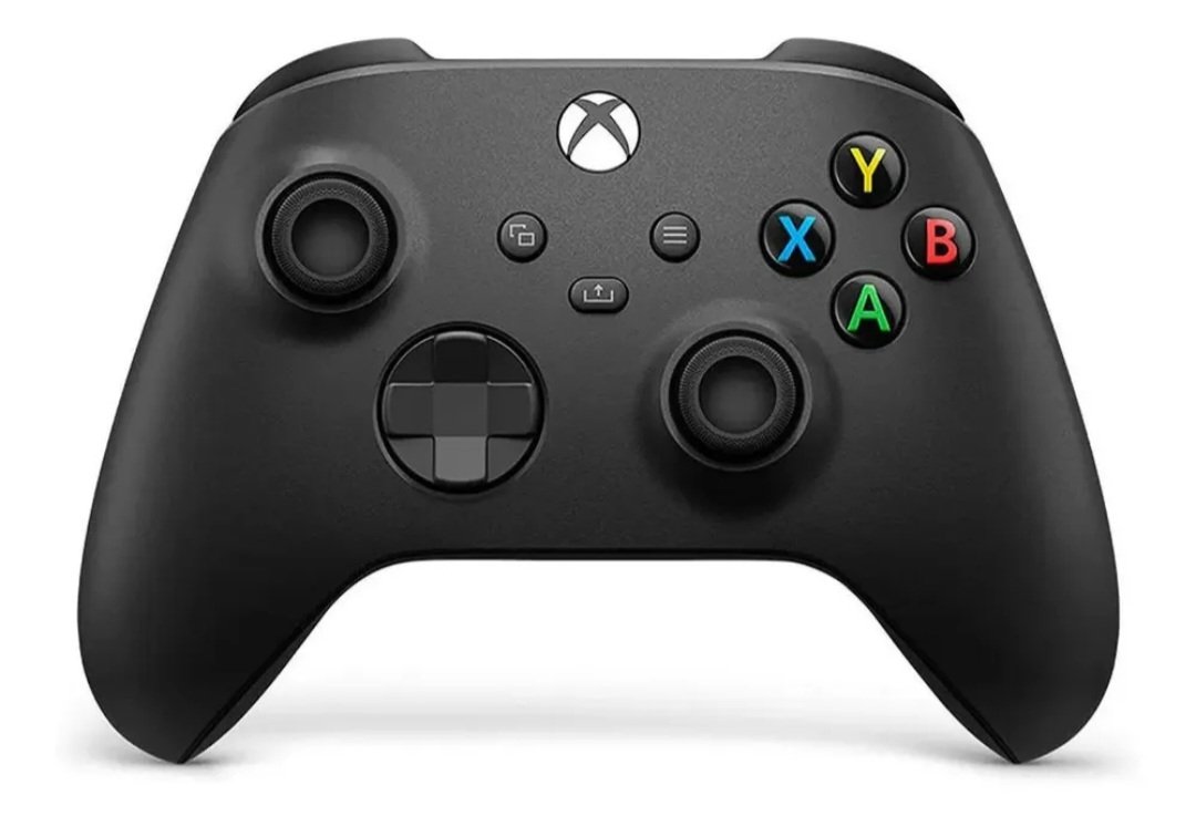 melhor controle para xbox: modelo padrão do series branco e preto