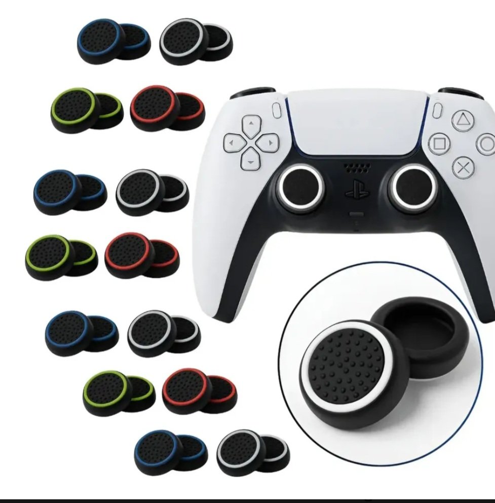 acessórios para jogar gta 6: grips para analógicos e capa de silicone para controle no mercado livre